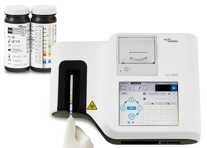 Imagen: El analizador UC-1000 integra la Serie-UN de Sysmex para laboratorios que requieren resultados rápidos y precisos (Fotografía cortesía de Sysmex)